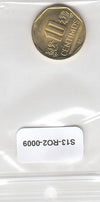 S13-R02-0009-M49 Peru 10 Centimos UNC 2018 KM305.4