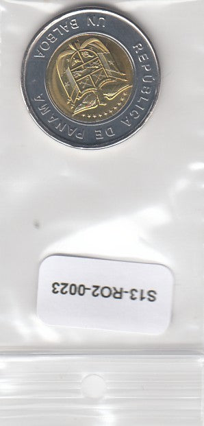 S13-R02-0023-M07 Panama 1 Balbao UNC 2018 KM141