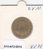 S14-AF2-0018 West Africa -CFA 10 FRANC 1976  VF KM1.A