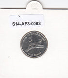 S14-AF3-0083 Eritrea 5 cent MS63 1997 KM44