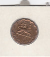 S14-AF3-0089 Ethiopia 25 cent VF 1944 KM36  scalopped