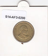 S14-AF3-0200 Kenya 1 SHILLING XF 1998 km29