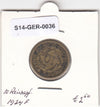 S14-GER-0036 Duitsland 10 Reichspefennig VF 1924 KM40 F
