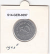 S14-GER-0097 Duitsland 50 Pfennig XF 1922 KM27 E