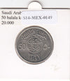 S14-MEX-0149 Saoedi-Arabië 50 halala 1977  MS60 KM38