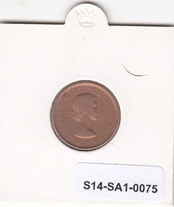 S14-SA1-0075 Canada 1 cent 1964  VF km49