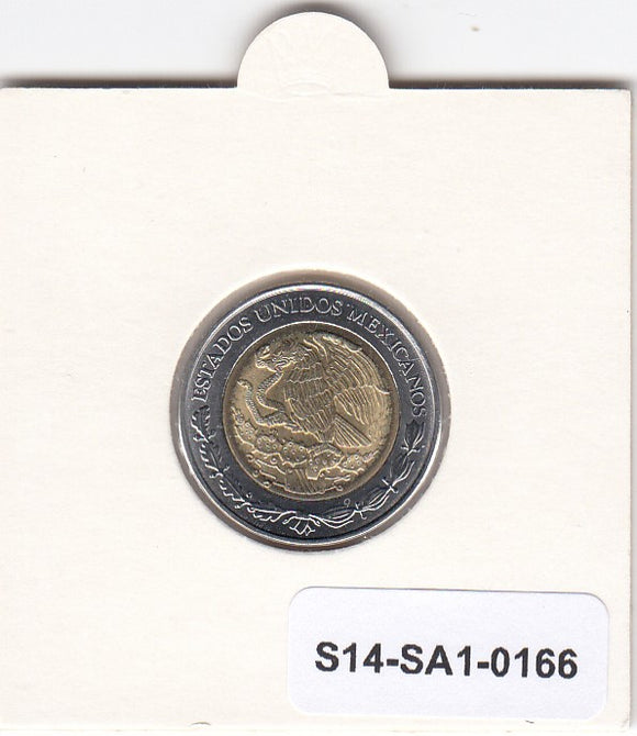 S14-SA1-0166 Mexico 1 Pesos 1998  MS63+ km603