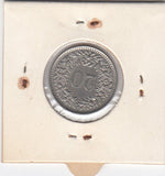 S14-SWI-0327 Switzerland 20 rappen 1964  VF KM# 29a