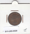 S14-UKI-0028 Great Britain 1 farthing 1840  VF km725