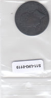 S14-UKI-0119 Great Britain 1/2 penny 1826  FI km692