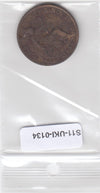 S14-UKI-0134 Great Britain 1/2 penny 1889  FI/VF km754