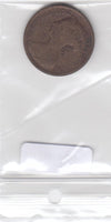 S14-UKI-0134 Great Britain 1/2 penny 1889  FI/VF km754