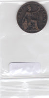 S14-UKI-0146 Great Britain 1/2 penny 1907  VF KM793