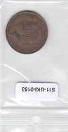 S14-UKI-0153 Great Britain 1/2 penny 1914  FI KM809