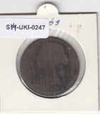 S14-UKI-0247 Verenigd Koninkrijk 1 penny 1863  FI- KM# 749