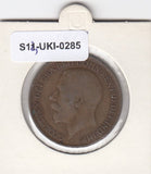 S14-UKI-0285 Verenigd Koninkrijk 1 penny 1913  VF KM# 810
