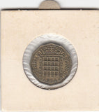 S14-UKI-0341 Verenigd Koninkrijk 3 pence 1954  VF KM# 900