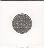 S14-W02-0022 Singapore 20 cent 1986  VF km52