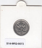 S14-W02-0073 Australia 5 cents 1990  UNC