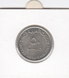 S14-W02-0093 United Arab Emerates 50 Fils 1989  UNC km5
