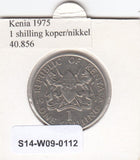 S14-W09-0112 Kenia 1 shilling 1975  VF km14