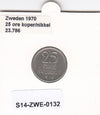 S14-ZWE-0132 Sweden 25 Ore 1970  VF KM-836