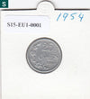 S15-EU1-0001-M01 Luxemburg 25 centimes 1954   CQ KM45a