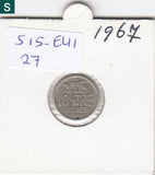 S15-EU1-0027-M02 Norway 10 Ore 1967   CQ  KM-411