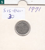 S15-EU1-0030-M01 Norway 10 Ore 1971   CQ  KM-411