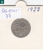 S15-EU1-0077-M01 Norway 50 Ore 1977   CQ  KM-418