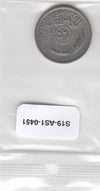 S19-AS1-0451 Iraq 50 Fils 1972  KM128 VF