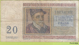 S19-B7V-0130 BELGIE 20 FRANC    132