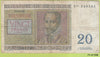 S19-B7V-0130 BELGIE 20 FRANC    132