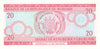 S19-BAN-0036 Burundi 20 Francs 35462  P27d UNC Sinamenye  Nteziryayo