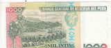 S19-BAN-0047 Peru 1000 Intis 1988  P136 UNC
