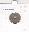 S19-DEN-0136 Denmark 10 ore 1926  KM# 822 VF