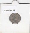 S19-DEN-0149 Denmark 10 ore 1955  KM# 841 VF