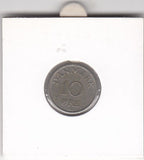 S19-DEN-0154 Denmark 10 ore 1958  KM# 841 VF
