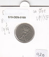 S19-DEN-0169 Denmark 10 ore 1969  KM# 849 VF/XF