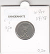 S19-DEN-0172 Denmark 10 ore 1970  KM# 849 VF/XF