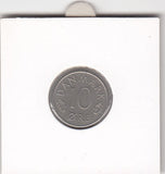 S19-DEN-0186 Denmark 10 ore 1974  KM# 860 VF/XF