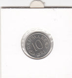 S19-DEN-0196 Denmark 10 ore 1980  KM# 860 VF/XF