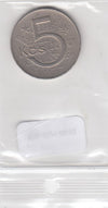 S19-EU1-0332 Czechoslovakia 5 Korun 1978   KM60 VF