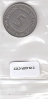 S19-GER-0322 Germany 5 Mark 1975 F   VF