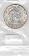 S19-NED-0148 Netherlands 2 1/2 gulden AU 1964 KM185