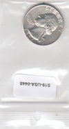 S19-USA-0445 United States Quarter 1964 D KM145 VF+ ZILVER