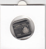 S2-G11-0012 Aruba 50 Cents MS63 1988 KM4