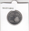 S2-G11-0013 Aruba 1 Florin MS63 1988 KM5