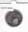S2-G11-0014 Aruba 2 1/2 Florin MS63 1988 KM6