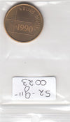 S2-G11-0023 Antilles Mintset Token UNC 1990
